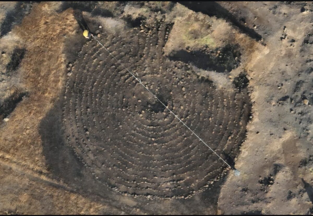old stone labyrinth discovered in Maharashtra