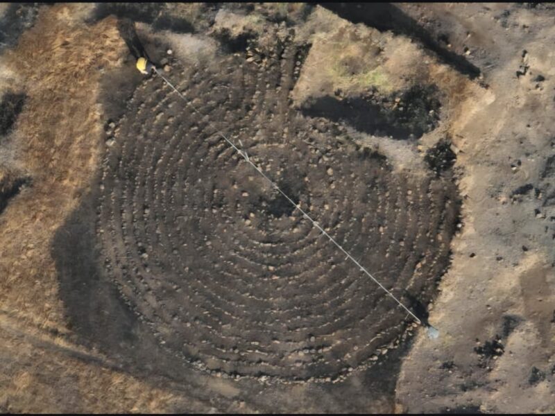 old stone labyrinth discovered in Maharashtra