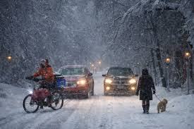 अमेरिका शीतकालीन तूफान संकट