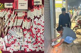 रायपुर गोगो पेपर कार्रवाई