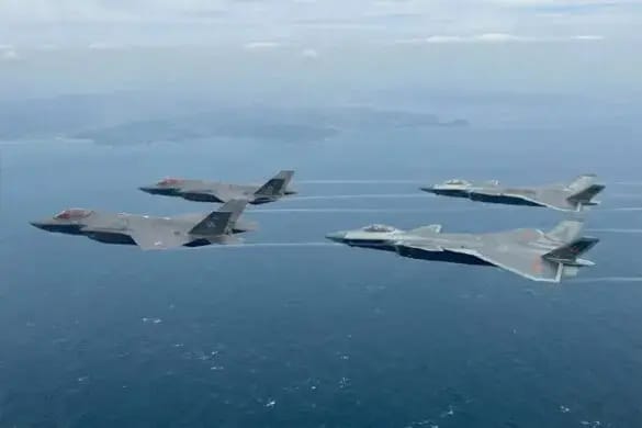 American fighter jets