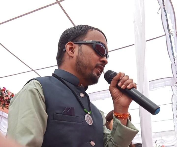 Determination triumphs over visual impairment