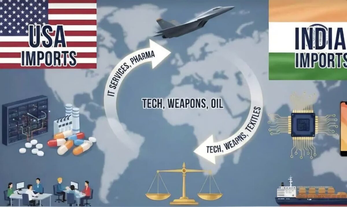 India-US import-export
