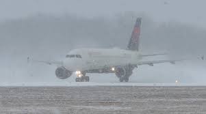 New York winter storm flight cancellations