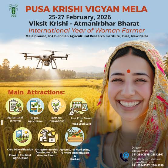Pusa Krishi Vigyan Mela 2026