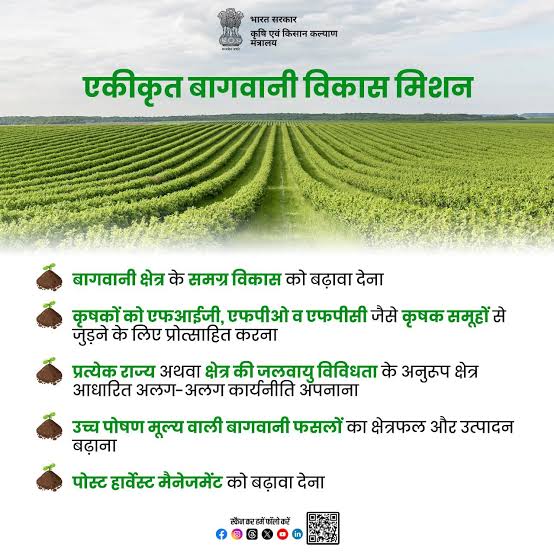 Restructuring of National Horticulture Mission