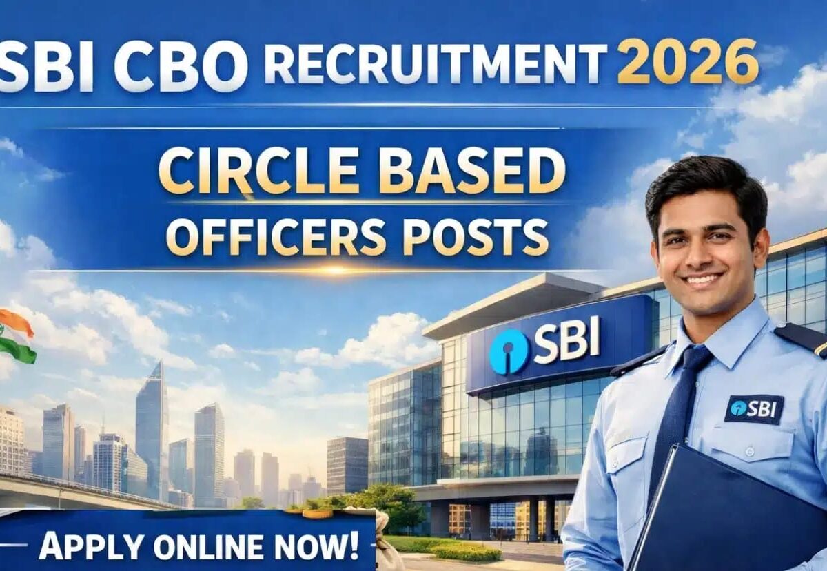 SBI Circle Based Officer Recruitment