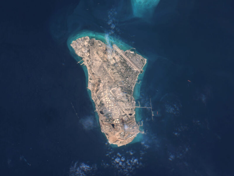 Kharg Island oil network