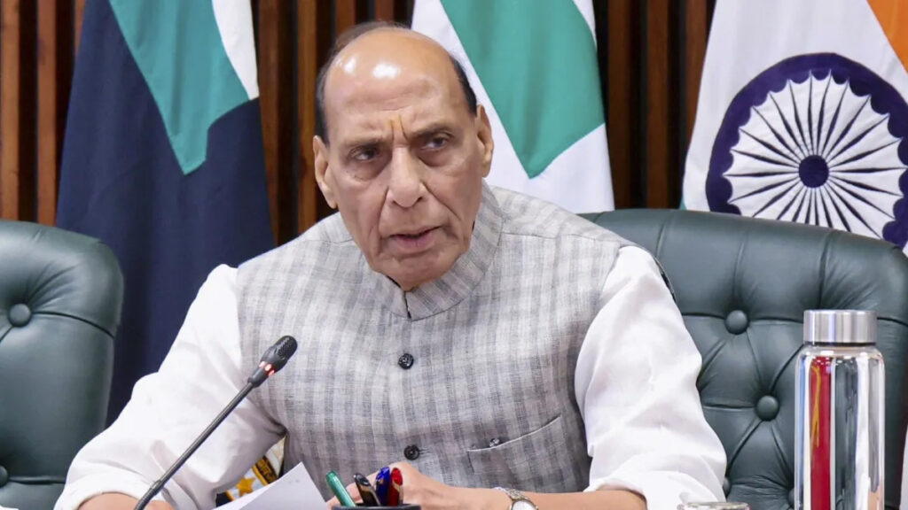 Defence Minister Rajnath Singh