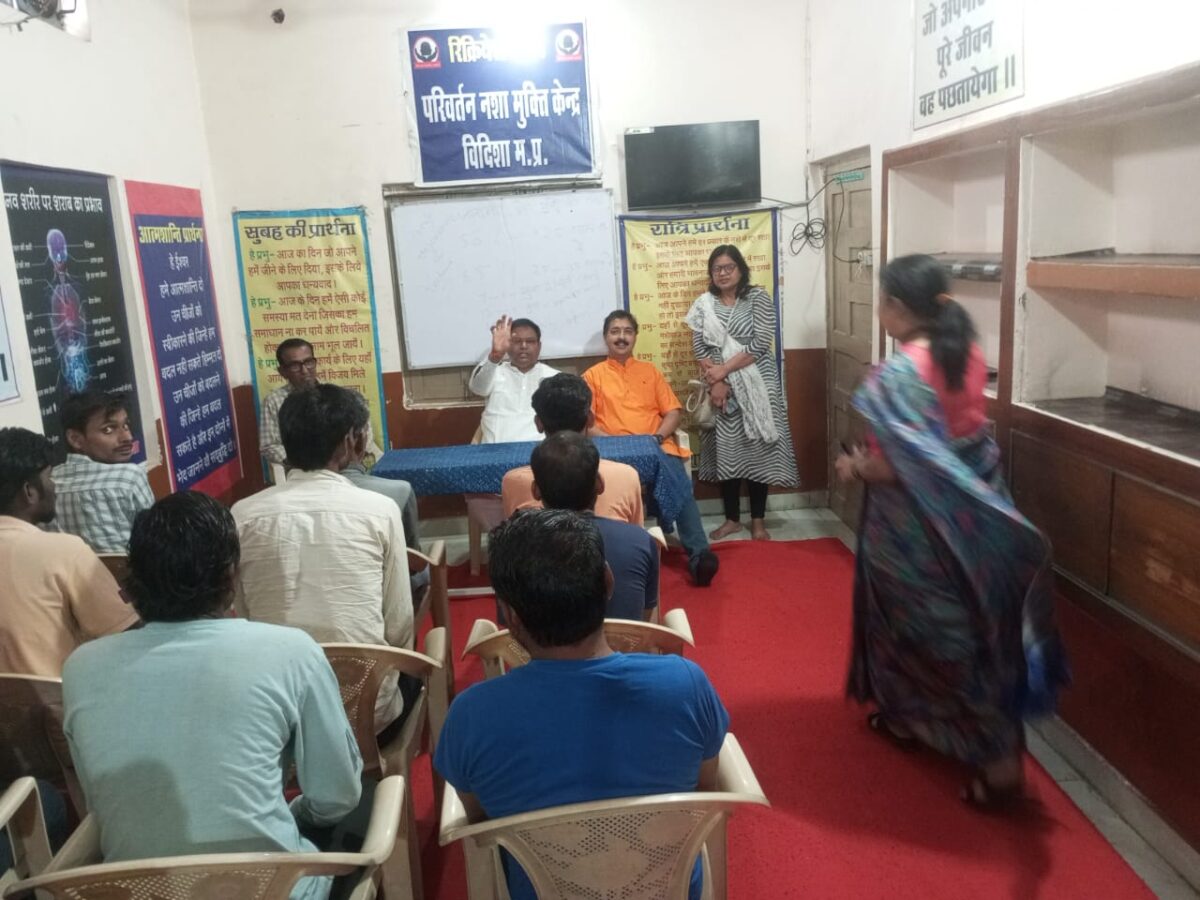 Innovative initiative of de-addiction