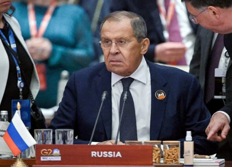 Russian Foreign Minister Sergey Lavrov