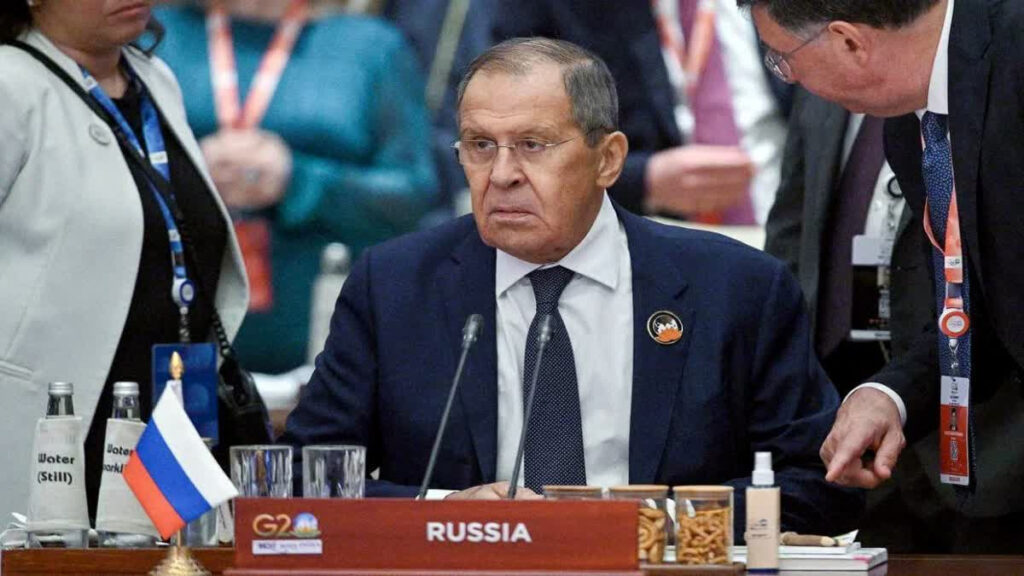 Russian Foreign Minister Sergey Lavrov