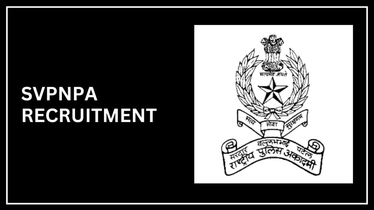 Sardar Vallabhbhai Patel National Police Academy