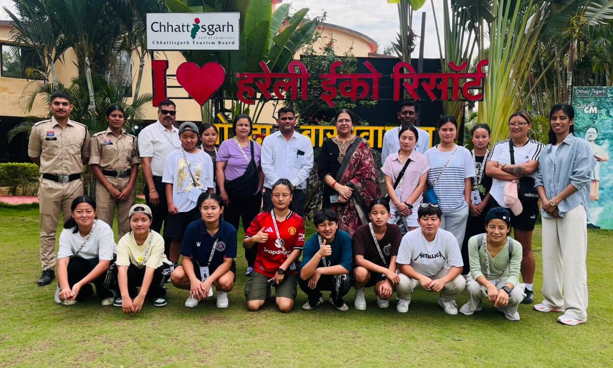 The football player from Sikkim