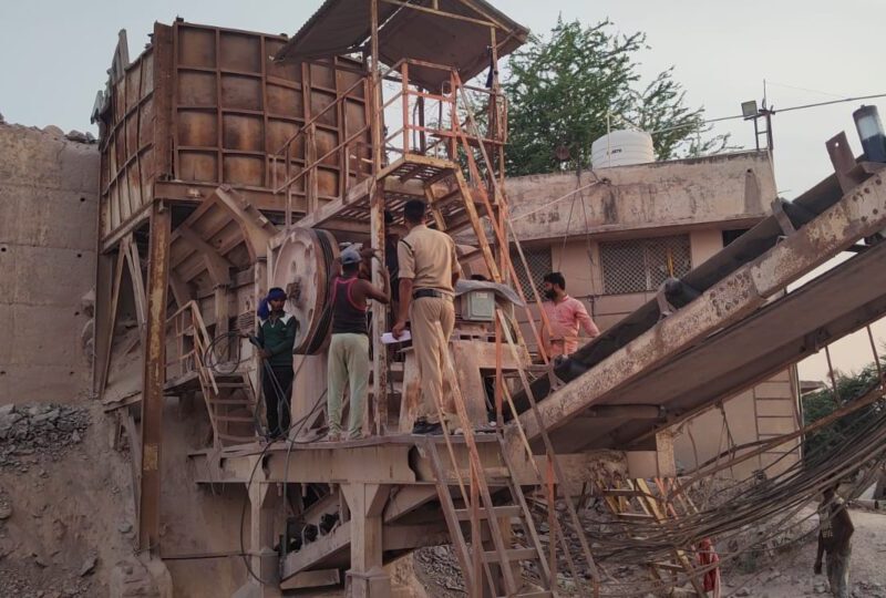 Action on illegal mining
