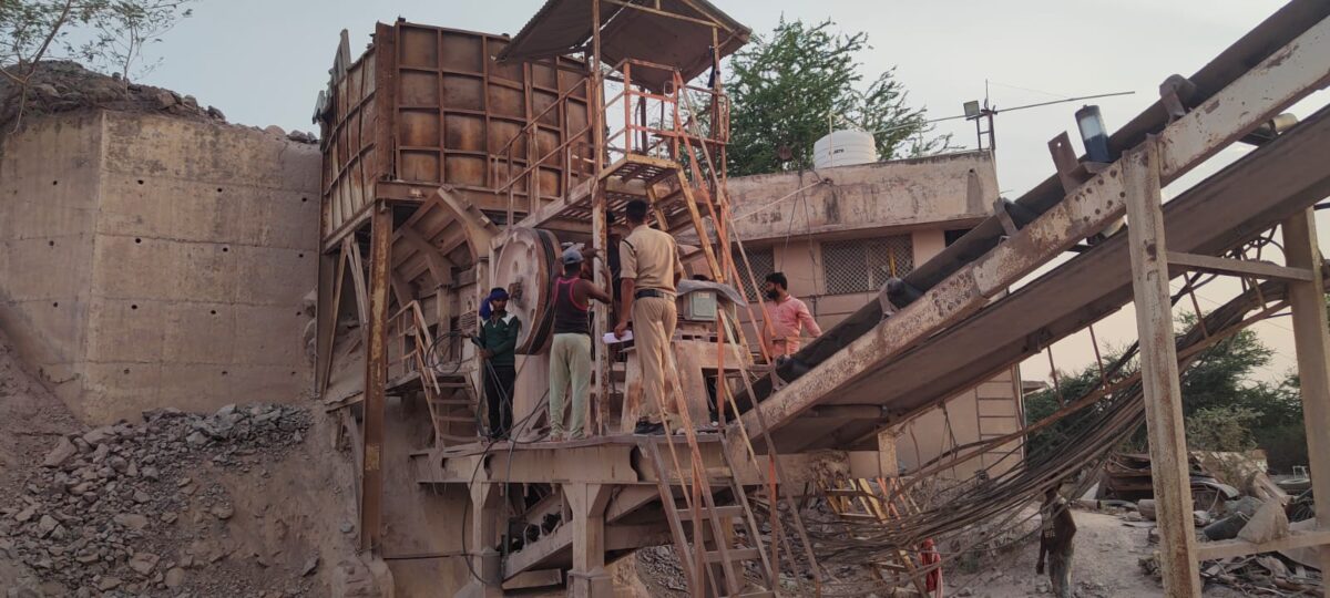 Action on illegal mining