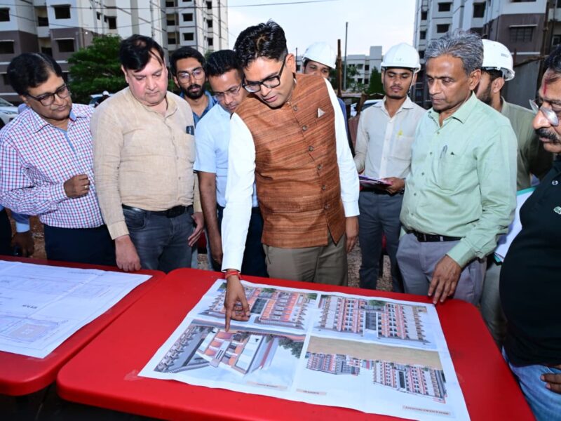 Development work at Nava Raipur