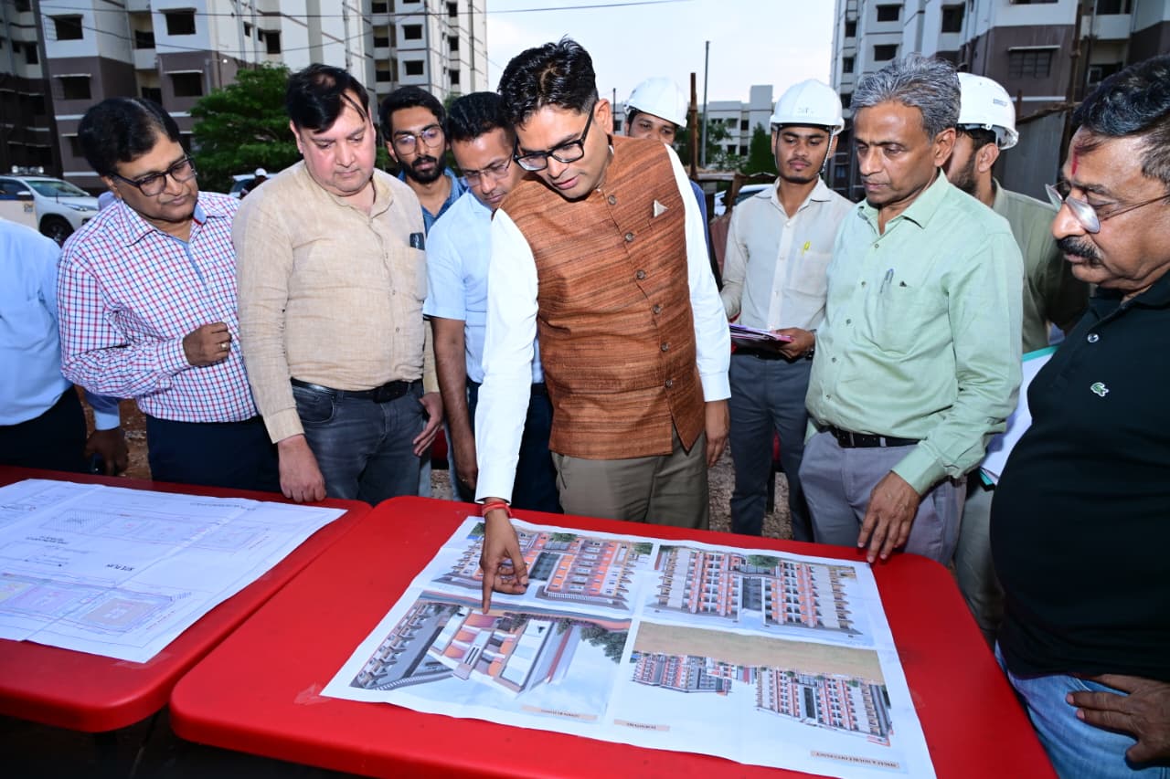 Development work at Nava Raipur