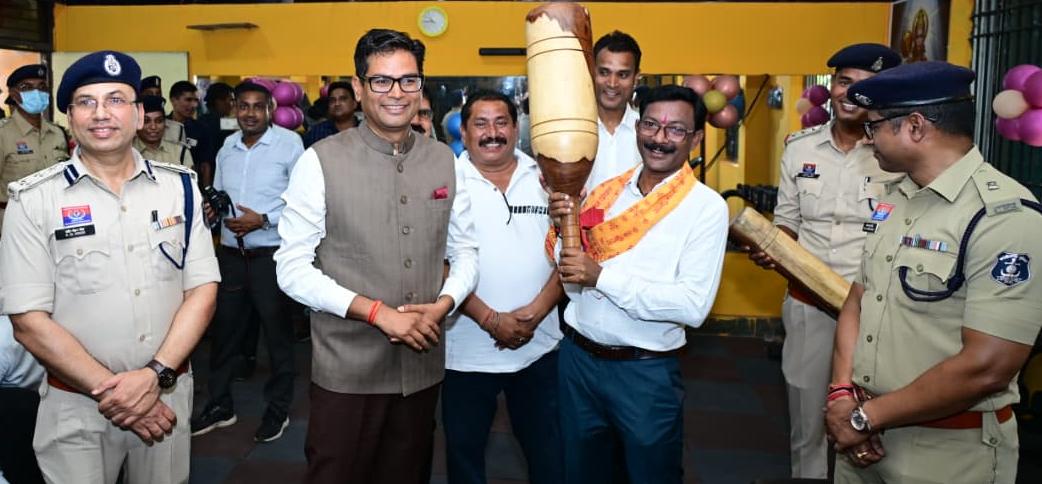 Inauguration of state-of-the-art police gym
