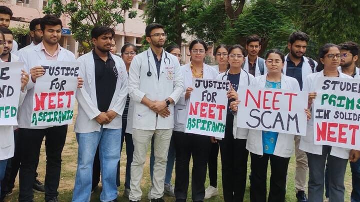 NEET paper leak case