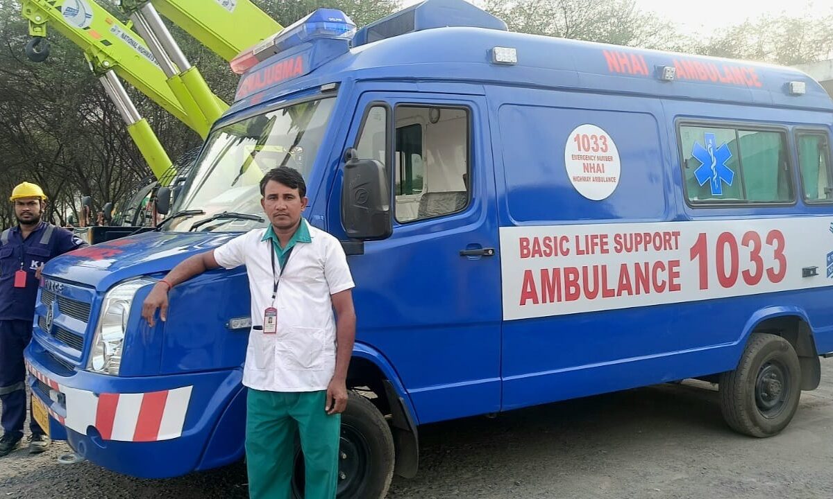 Sanjeevani made Dial 1033 on National Highway