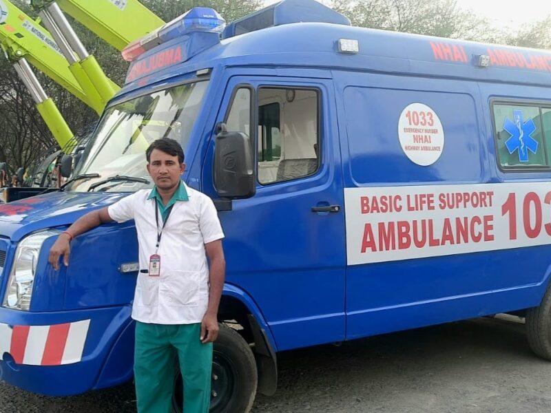 Sanjeevani made Dial 1033 on National Highway