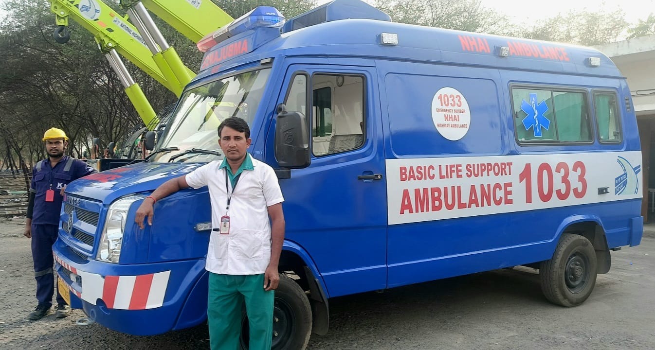 Sanjeevani made Dial 1033 on National Highway