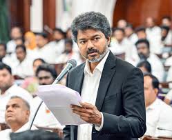 Tamil Nadu Chief Minister C Joseph Vijay