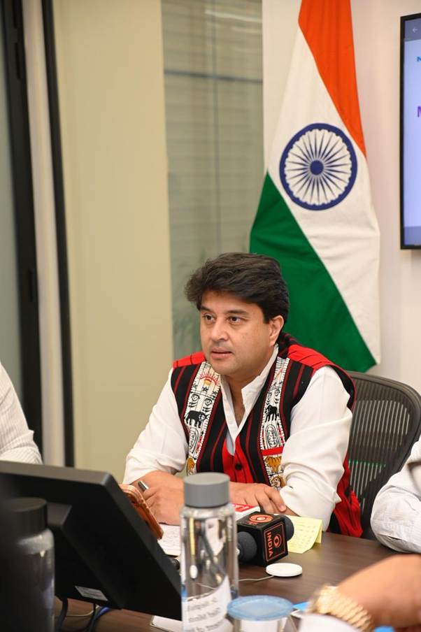 Union Minister Shri Jyotiraditya M. Scindia