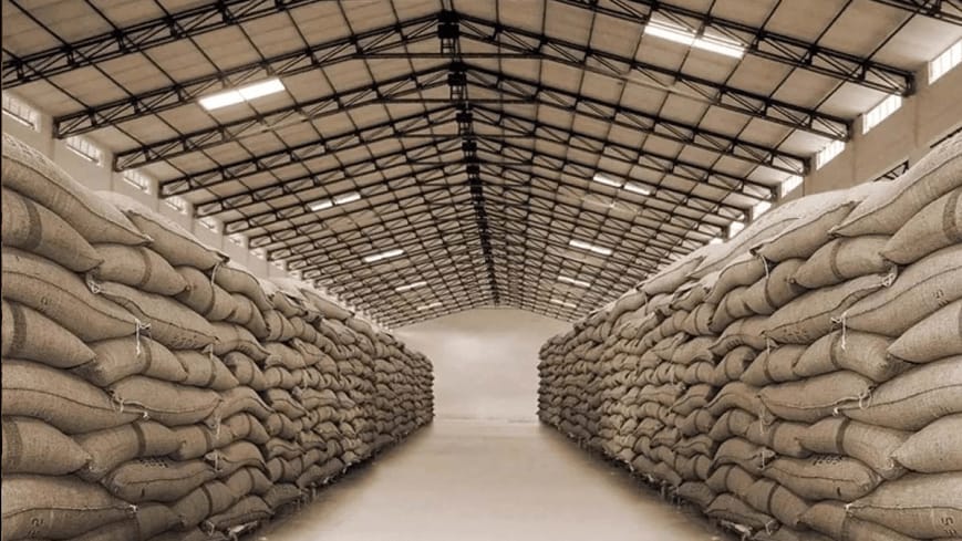 World's largest food storage scheme