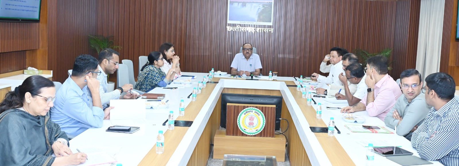 campa review meeting chhattisgarh