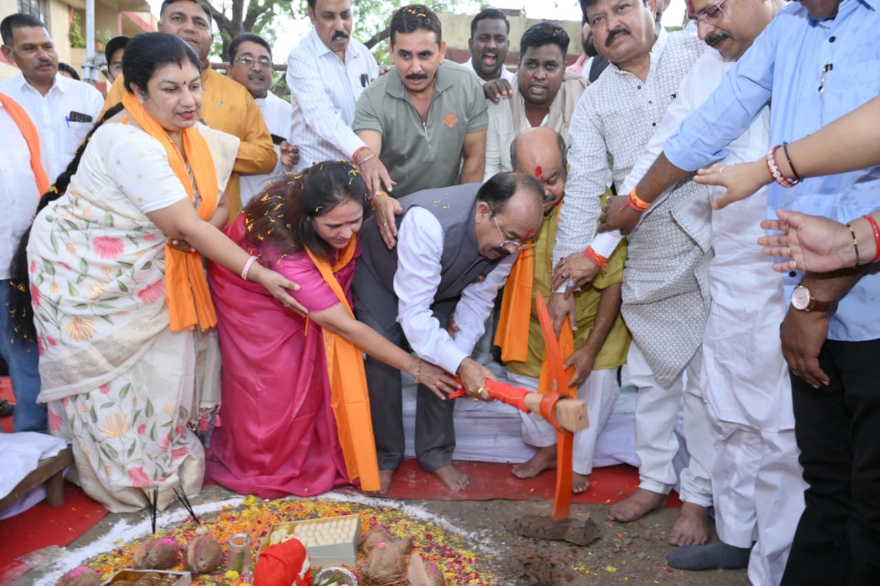 Bhumi Pujan of 2500 kiloliter capacity water tank