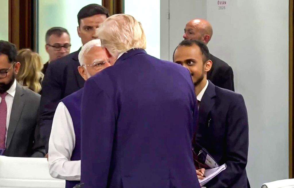 PM Modi met Donald Trump
