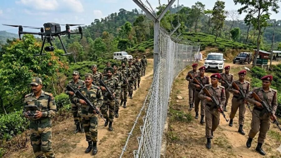 Malda Border: Repatriation of illegal infiltrators at the Malda border...! Standoff between BSF and BGB.