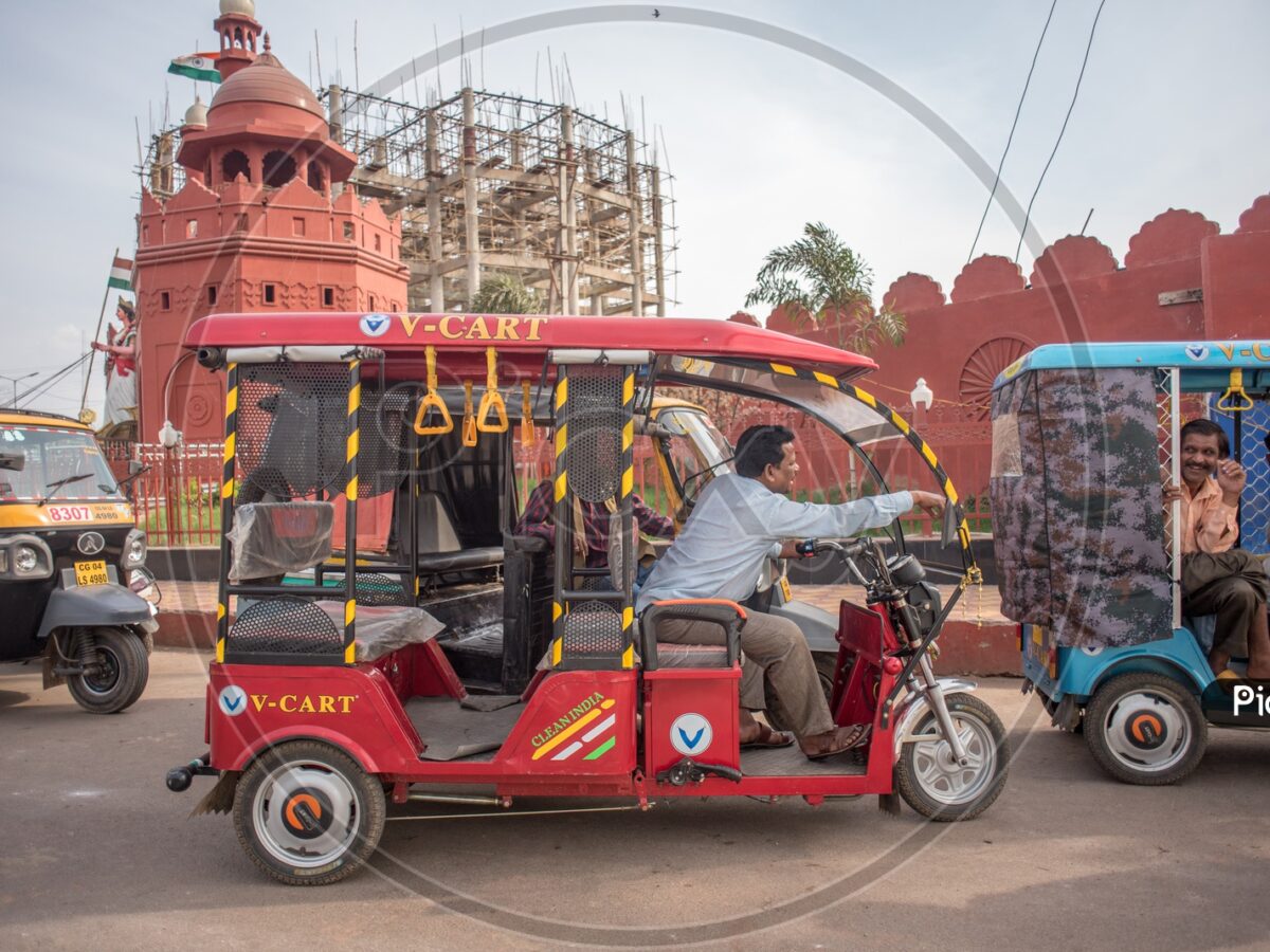 e-rickshaws