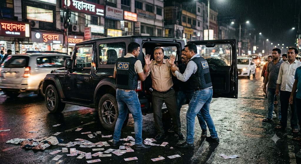 Fake Kidnapping: Fake CID officers kidnap businessman in a filmy style