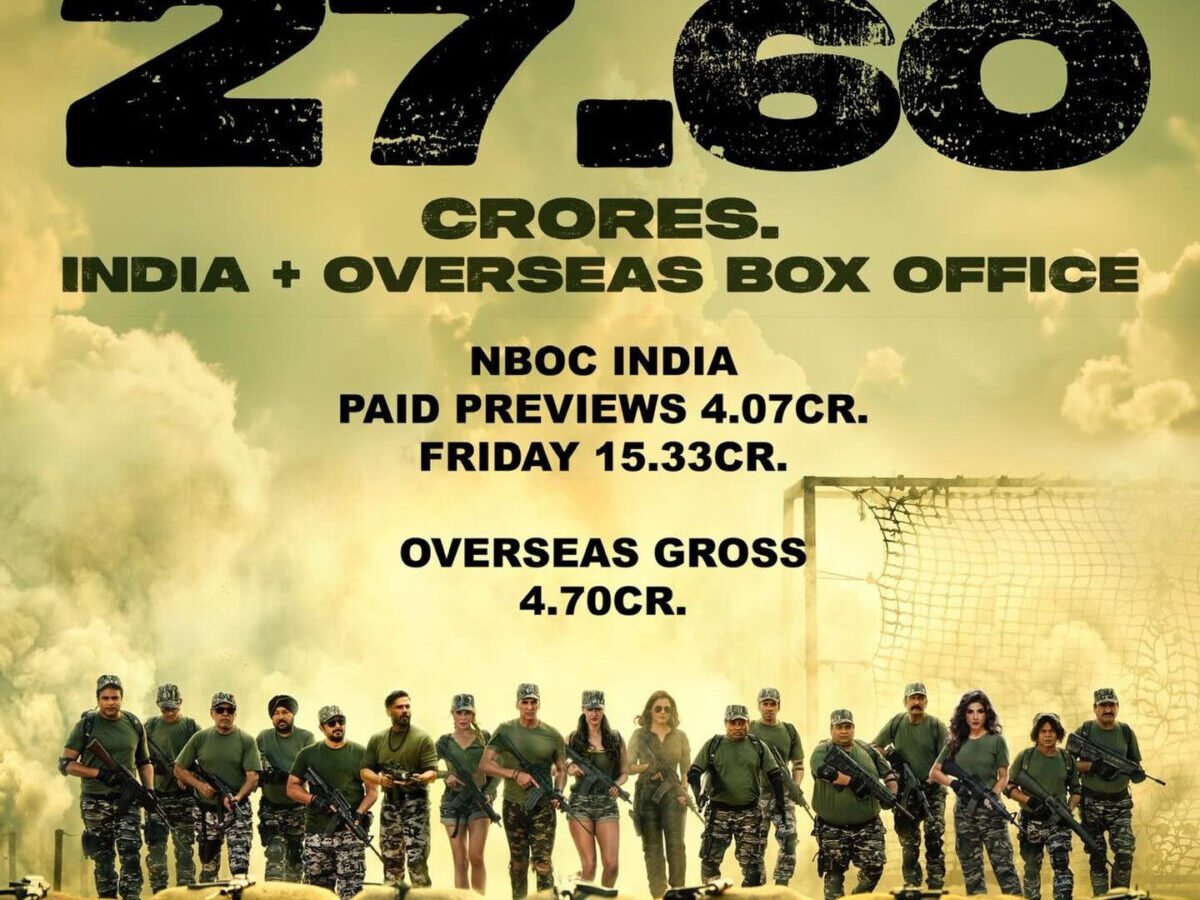 Box Office Blast: 'Welcome to the Jungle' leaves 'Bhoot Bangla' behind... rakes in crores on opening day... worldwide earnings stun.