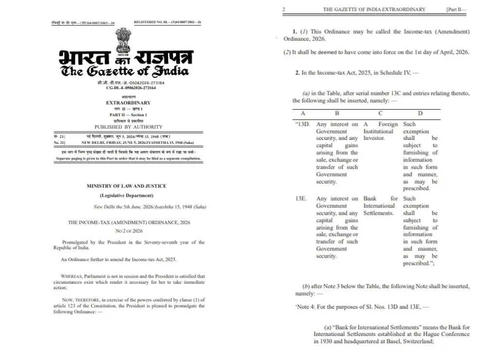 Capital Gains Tax: Government's masterstroke to boost foreign investment...! Major announcement regarding Capital Gains Tax... Exemption to take effect from April 1... Government introduces new ordinance... See details here.