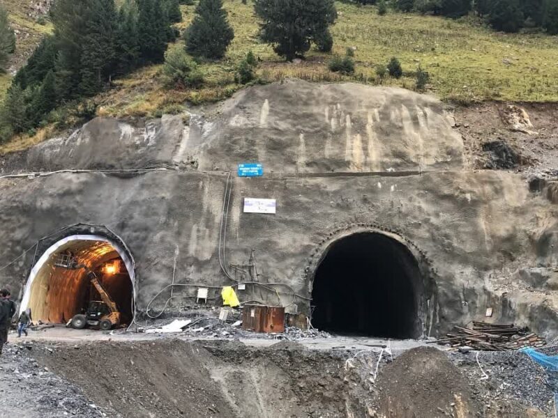 the longest Zojila tunnel