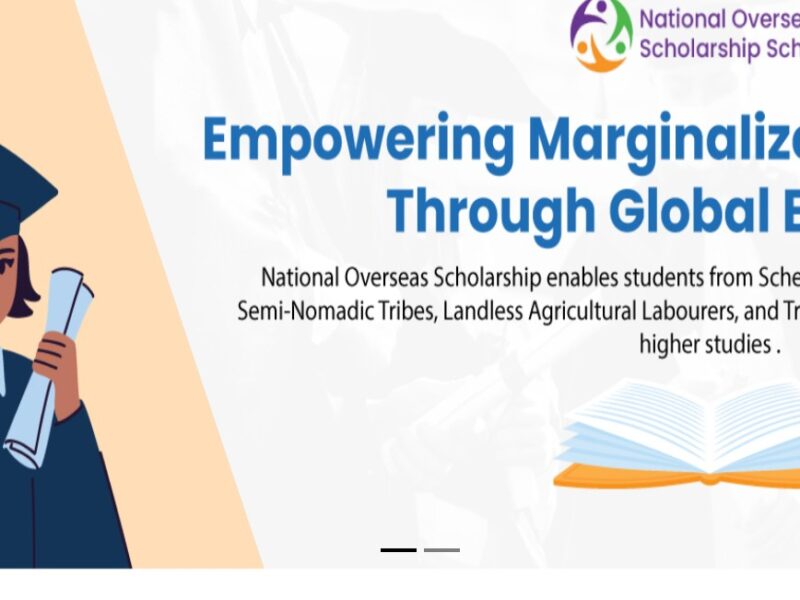 National Overseas Scholarship 2026: A golden opportunity to study abroad! The Government of India will provide scholarships for ST students; applications are now open. Pursuing Master's and PhD degrees will become easier—check the full process here.