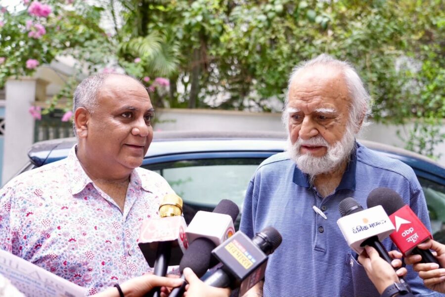 Khushwant Singh: At the age of 86...! Khushwant Singh's son, Rahul Singh, began a non-stop drive from Delhi to Kasauli.