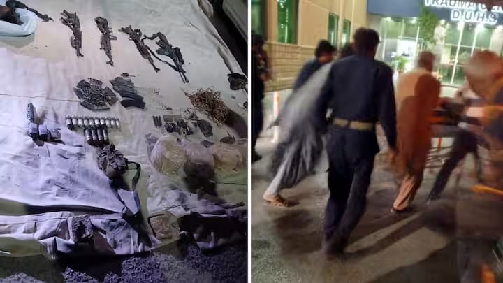 Terror Attack: Attack on a security forces camp in Karachi...! 6 terrorists killed... 4 soldiers martyred.