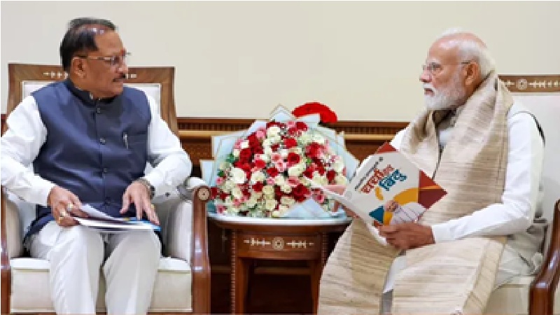 PM Modi's Meeting: High-level meeting on Chhattisgarh's development...! Major discussion held on 'Bastar Vision 2047'... PM Modi assures CM Sai of full support.