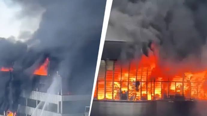 China factory fire