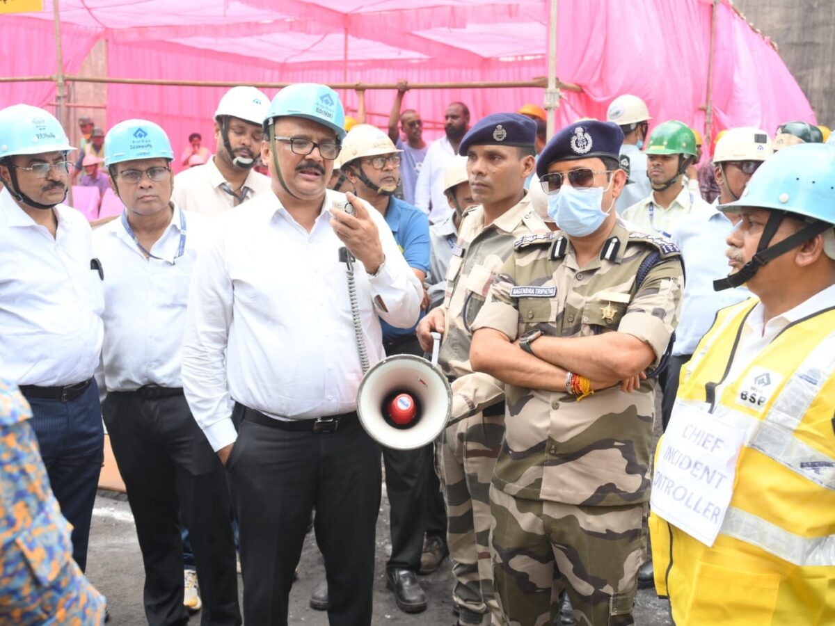 Coke oven gas leak