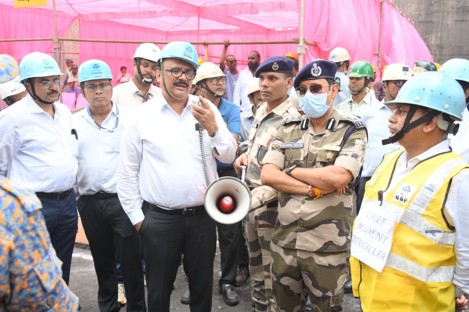 Coke oven gas leak