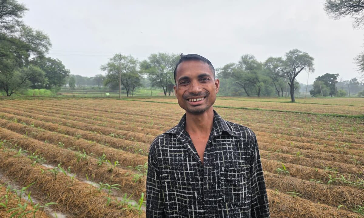 "Cultivating ginger instead of paddy