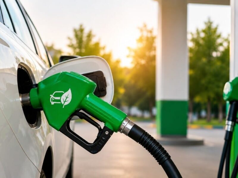 Ethanol-blended petrol