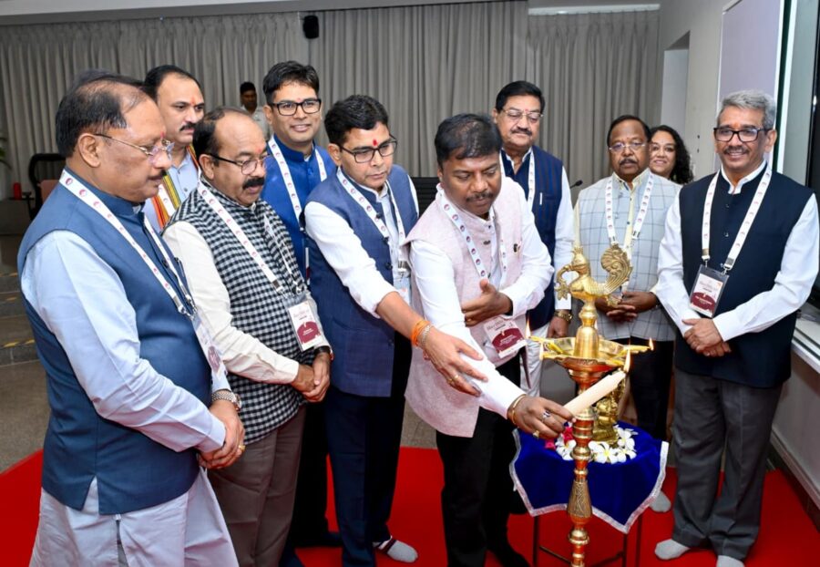 Chintan Shivir 3.0: Two-day brainstorming session to prepare a roadmap for a developed Chhattisgarh...! CM Vishnu Deo Sai inaugurates the event.