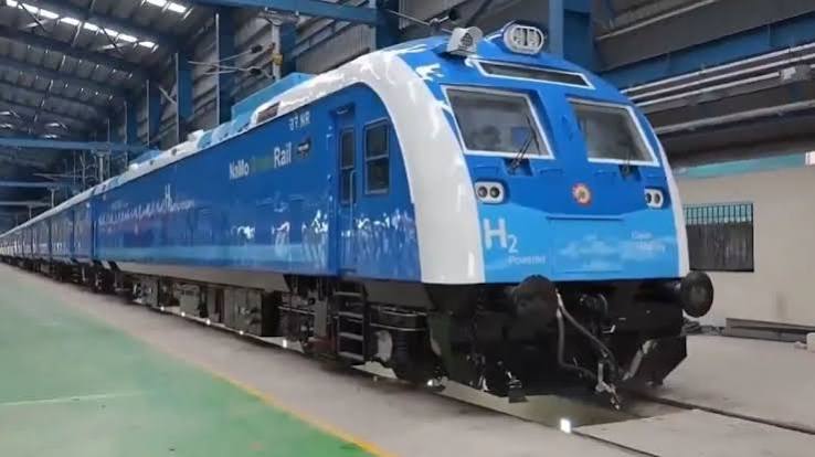 India's first hydrogen train